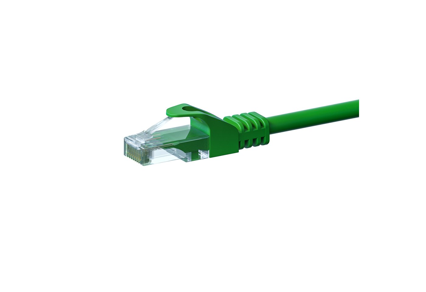 Danicom CAT 6 Netzwerkkabel U/UTP - 2 Meter - Grün - CCA Netzwerkkabel, (20 cm) von Danicom