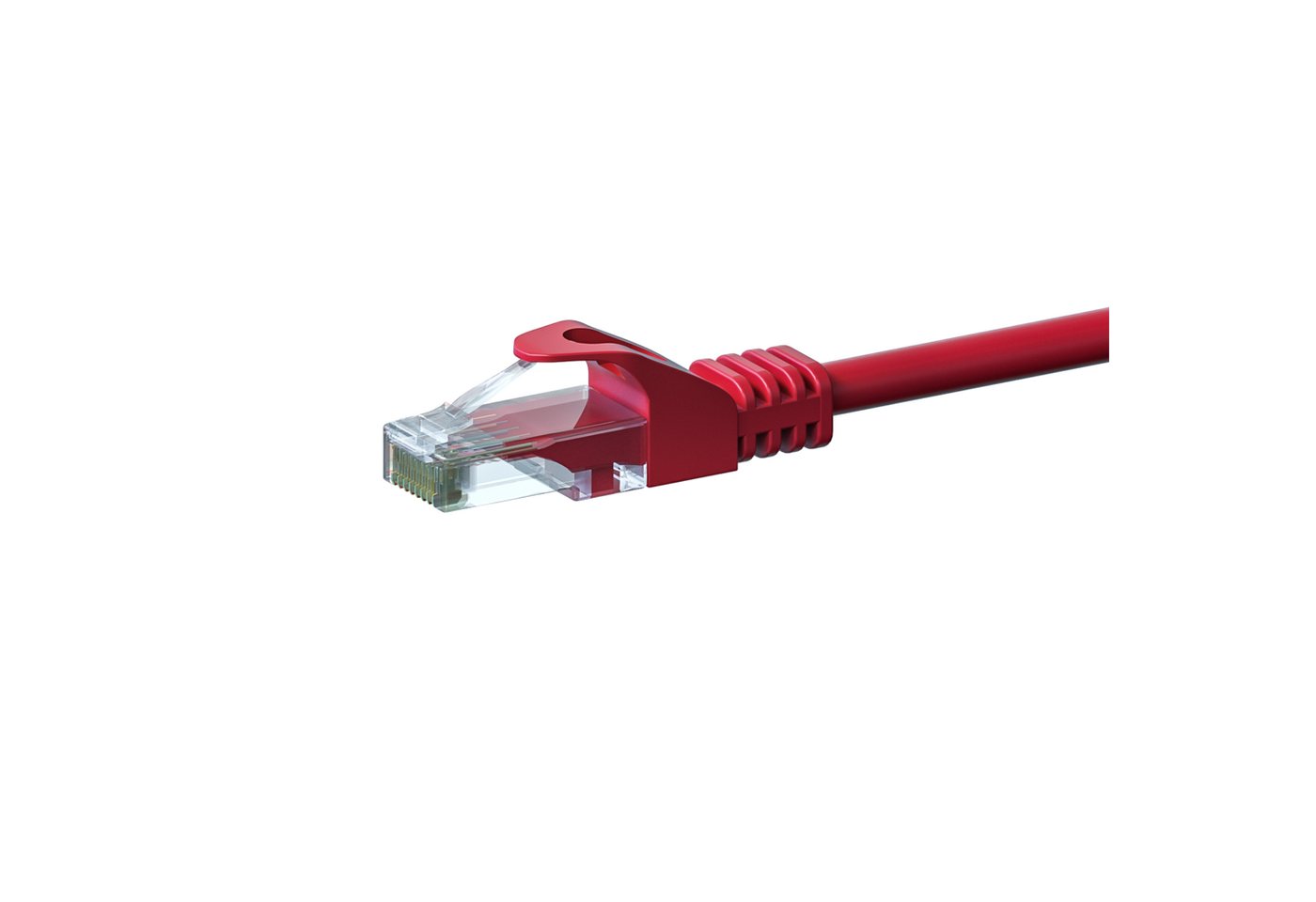 Danicom CAT 6 Netzwerkkabel U/UTP - 20 Meter - Rot - CCA Netzwerkkabel, (2000 cm) von Danicom