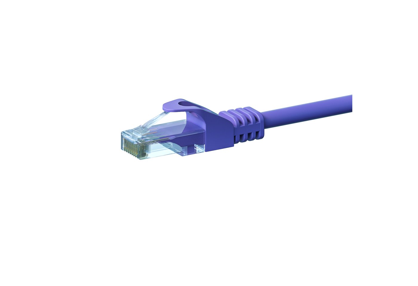 Danicom CAT 6 Netzwerkkabel U/UTP - 7,50 Meter - Violett - CCA Netzwerkkabel, (75 cm) von Danicom