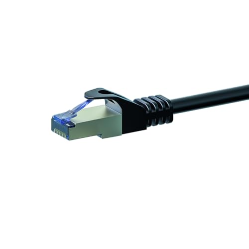 CAT 6a Netzwerkkabel LSOH - S/FTP - 2 Meter - Schwarz, POE, Ethernet, LAN, Patchkabel, Datenkabel, RJ45 - für Serverschränke, Switches, Router, Modems! CAT 6a Netzwerkkabel LSOH - S/FTP - 2 Meter - Schwarz, POE, Ethernet, LAN, Patchkabel, Datenkabel, RJ45 - für Serverschränke, Switches, Router, Modems! von Danicom