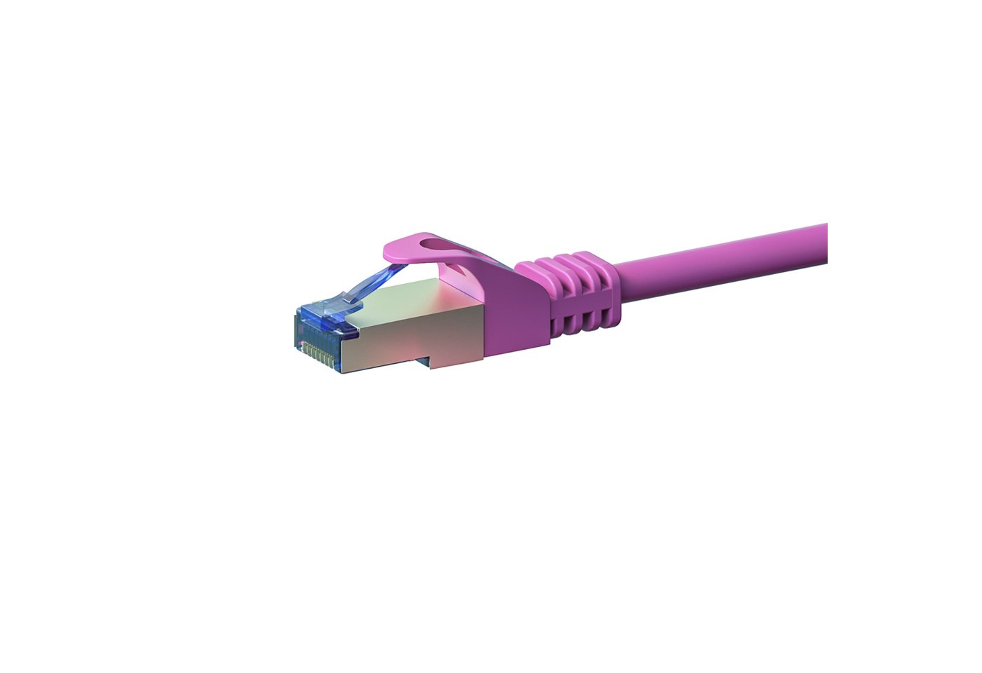 Danicom CAT 6a Netzwerkkabel LSOH - S/FTP - 20 Meter - Rosa Netzwerkkabel, (2000 cm) von Danicom