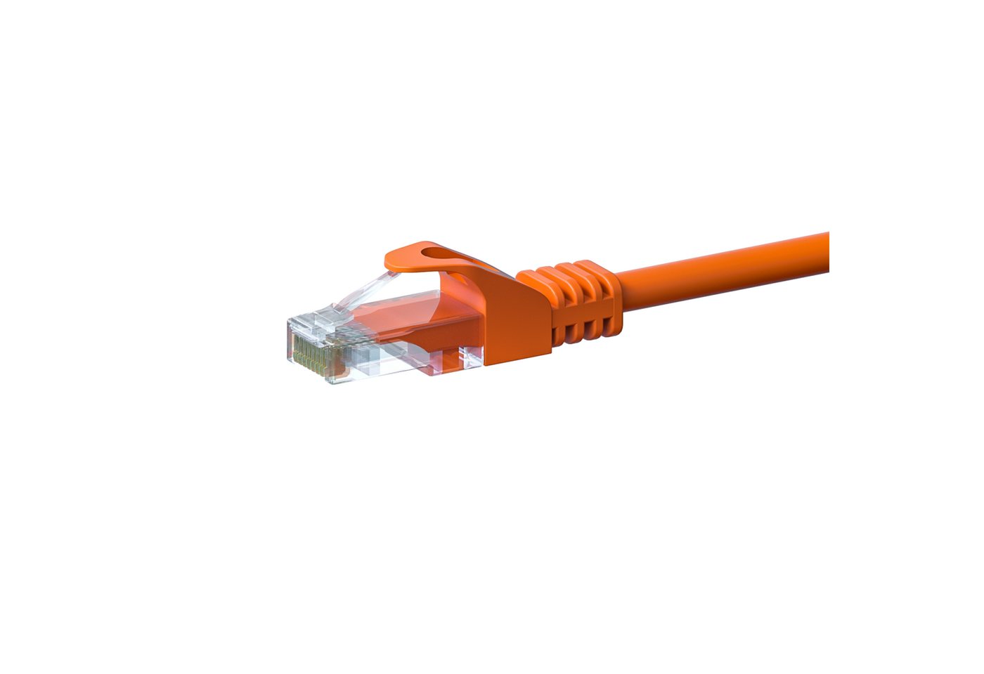 Danicom CAT5e Netzwerkkabel, U/UTP, 10 meter, Orange, 100% Kupfer Netzwerkkabel, (1000 cm) von Danicom