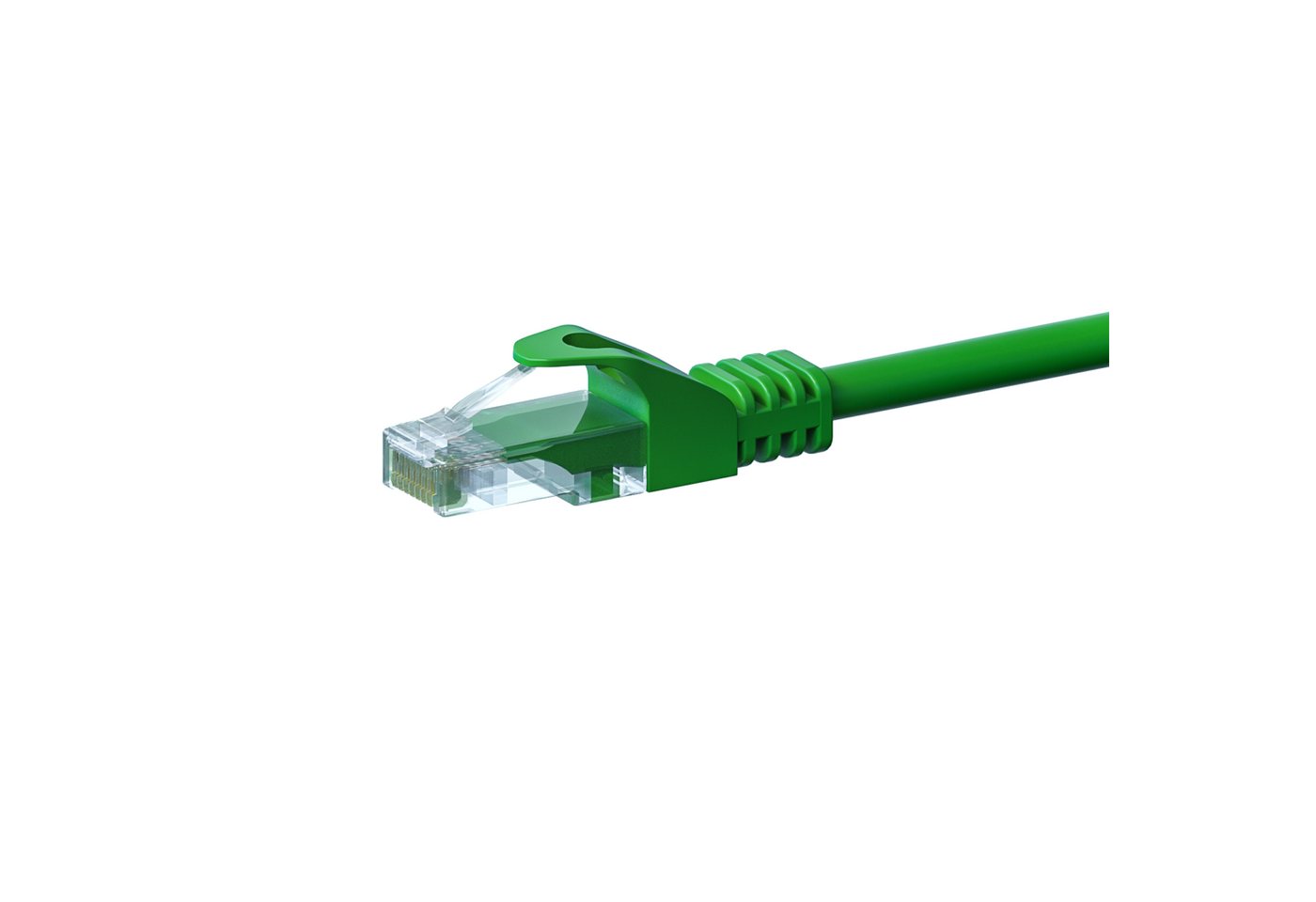 Danicom CAT5e Netzwerkkabel, U/UTP, 5 meter, Grün, 100% Kupfer Netzwerkkabel, (50 cm) von Danicom