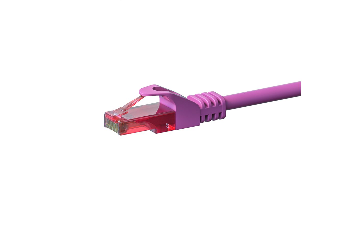 Danicom CAT6 Netzwerkkabel, U/UTP, 1.50 meter, Rosa, 100% Kupfer Netzwerkkabel, (150 cm) von Danicom