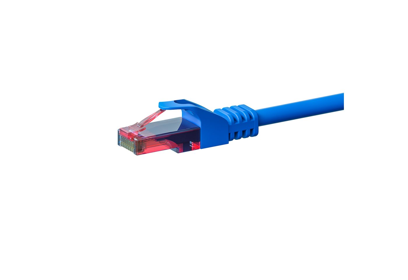 Danicom CAT6 Netzwerkkabel 100% Kupfer - U/UTP - 10 Meter - Blau Netzwerkkabel, (100 cm) von Danicom