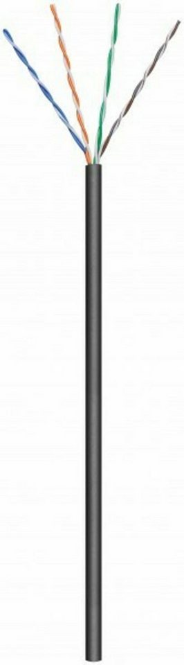 Danicom CAT6 U/UTP 50m outdoor Netzwerkkabel flexibel Schwarz CCA Netzwerkkabel, (5000 cm) von Danicom