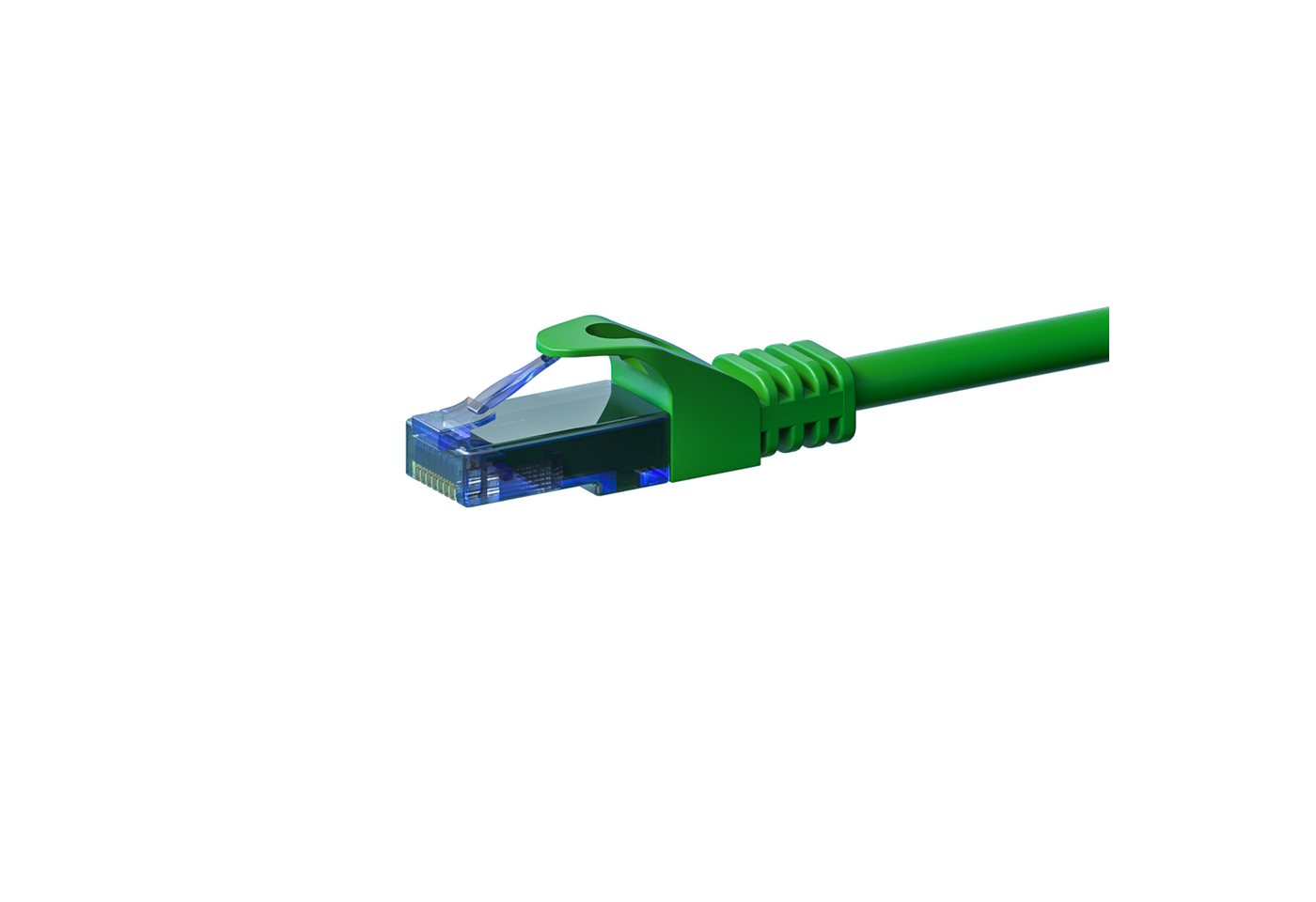 Danicom CAT6a Netzwerkkabel 100% Kupfer - U/UTP - 1 Meter - Grün Netzwerkkabel, (100 cm) von Danicom