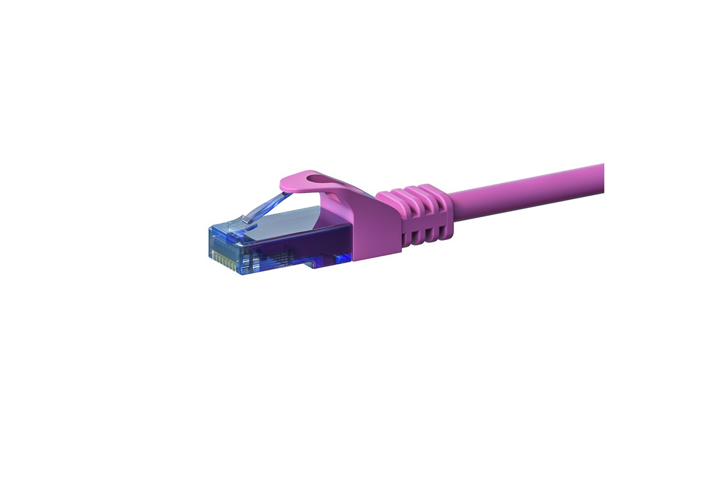 Danicom CAT6a Netzwerkkabel 100% Kupfer - U/UTP - 30 Meter - Rosa Netzwerkkabel, (3000 cm) von Danicom