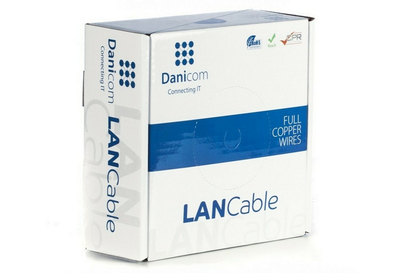Danicom DANICOM CAT5E UTP 50m - PVC (Fca) Netzwerkkabel, (5000 cm) von Danicom