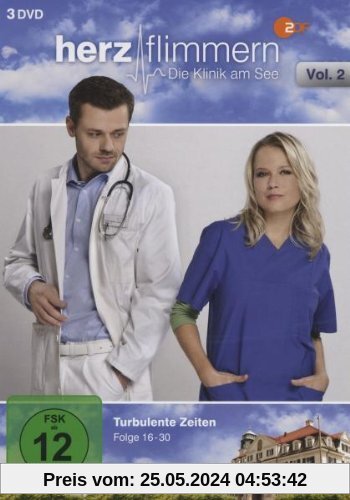 Herzflimmern - Die Klinik Am See Vol.2 (Folgen 16-30) [3 DVDs] von Daniel Anderson