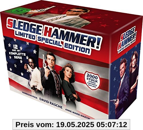 Sledge Hammer - Limited Special Edition (Alle 41 Folgen im 12 Disc Set) von Daniel Attias