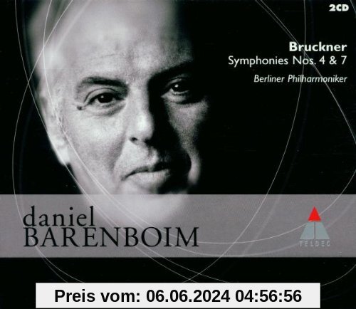 Bruckner: Sinfonien 4 und 7 von Daniel Barenboim