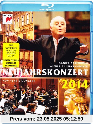 Neujahrskonzert 2014 - Daniel Barenboim & Wiener Philharmoniker [Blu-ray] von Daniel Barenboim