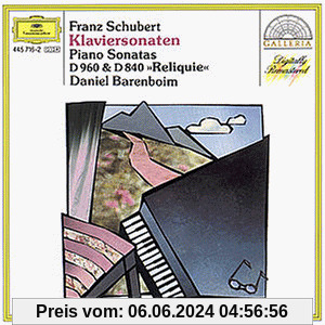 Schubert: Klaviersonaten D 960 & D 840 von Daniel Barenboim
