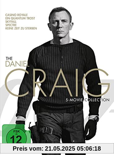 James Bond - The Daniel Craig 5-Movie-Collection [5 DVDs] von Daniel Craig