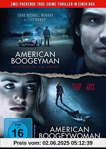 American Boogeyman - Faszination des Bösen / American Boogeywoman - Engel des Todes [2 DVDs] von Daniel Farrands