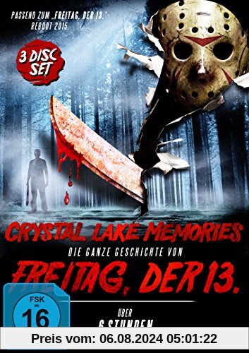 Crystal Lake Memories - Die ganze Geschichte von Freitag der 13. (3 Disc-Set) (Limitierter & nummerierter Silberglanzfolienschuber mit Hochprägung) von Daniel Farrands