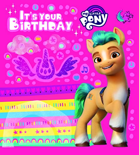 Danilo Cards Geburtstagskarte für Sie, My Little Pony, Geburtstagskarte My Little Pony, Geburtstagskarte für Sie, mehrfarbig, 17,8 x 15,2 cm von Danilo Cards