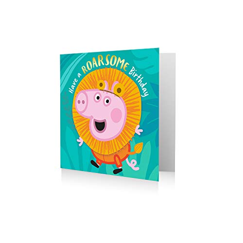 Danilo Promotions LTD Geburtstagskarte, Peppa Pig, 15,2 x 15,2 cm von Danilo Promotions LTD