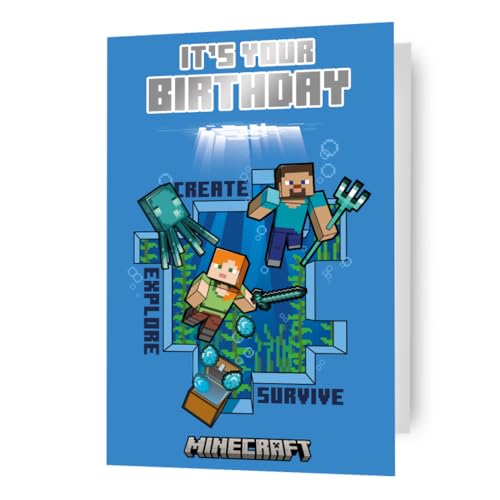 Danilo Promotions LTD Minecraft, Generic, Geburtstagskarte Danilo Promotions LTD Minecraft, Generic, Geburtstagskarte von Danilo Promotions LTD
