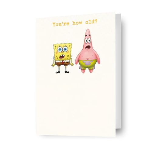 Danilo Promotions LTD Spongebob Square Pants Generic Geburtstagskarte von Danilo Promotions LTD