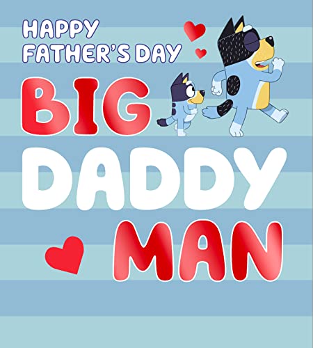 Danilo Promotions LTD Vatertagskarte, blaue Vatertagskarte für Vatertag, Vatertagskarte für Vatertag, Daddy Happy Fathers Day, Blau von Danilo Promotions LTD