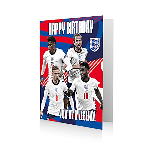 Danilo Promotions Limited England-Fußball-Geburtstagskarte, You're A Legend! von Danilo Promotions LTD