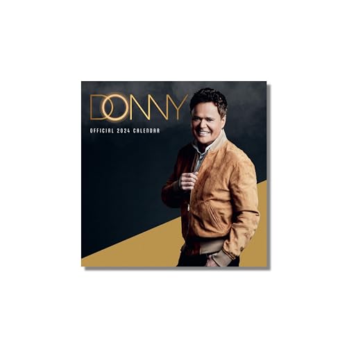 Donny Osmond – Offizieller Kalender 2024: Original Danilo-Kalender [Mehrsprachig] [Kalender] (Wall-Kalender) von Danilo Promotions LTD