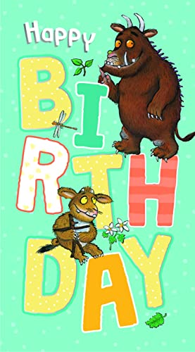 Gruffalo Geburtstagskarte, Kindergeburtstagskarte für Geburtstag, Grüffelo-Karte für Kinder, offiziell lizenzierte Geburtstagskarte von Danilo Promotions LTD