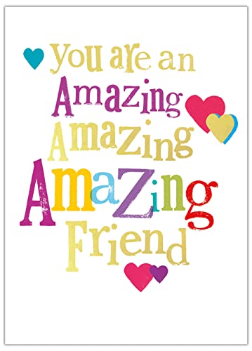 You Are An Amazing Amazing Friend, Happy Birthday Card For An Amazing Friend von Danilo Promotions LTD