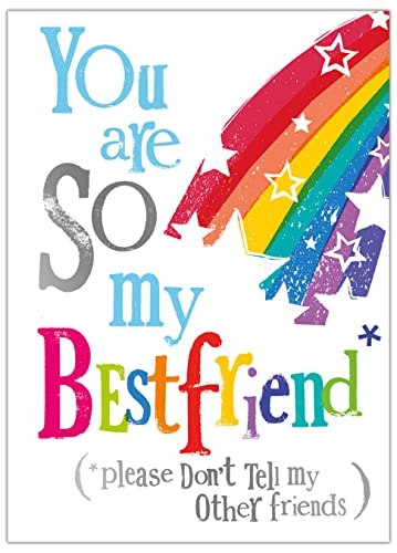 "You Are So My Best Friend", Geburtstagskarte für einen besten Freund von Danilo Promotions LTD
