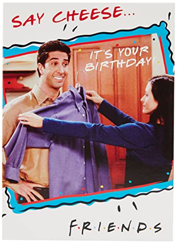 Danilo Promotions FD017 Geburtstagskarte aus der TV-Serie "Friends" – Say Cheese – 12,5 x 17,5 cm von Danilo Promotions LTD