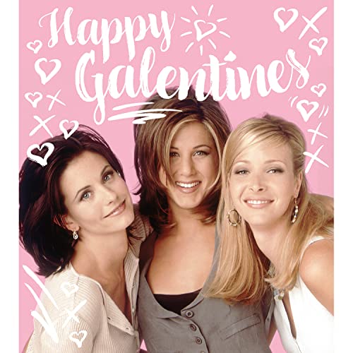 Danilo Promotions Happy Galentine's, Galentines, Friends, Valentine's Day Card, Card For Valentines Day, Valentine Day Cards, Valentines Cards, Multi-Coloured,FDV06 von Danilo Promotions Limited