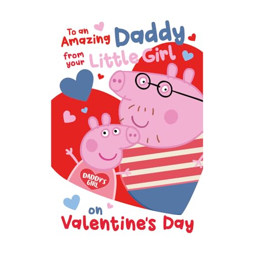 Danilo Promotions Limited Peppa Pig Valentinstagskarte To An Amazing Daddy from your Little Girl on Valentine's Day Danilo Promotions Limited Peppa Pig Valentinstagskarte To An Amazing Daddy from your Little Girl on Valentine's Day von Danilo Promotions LTD