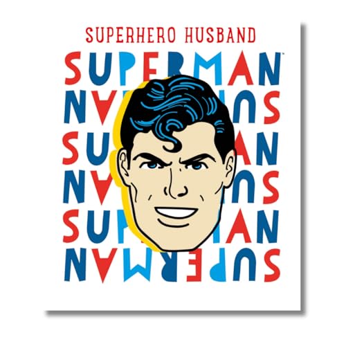 Danilo Promotions Limited Superman-Valentinstagskarte, Superhelden-Ehemann, Superman-Valentinstagskarte für Ehemann von Danilo Promotions Limited