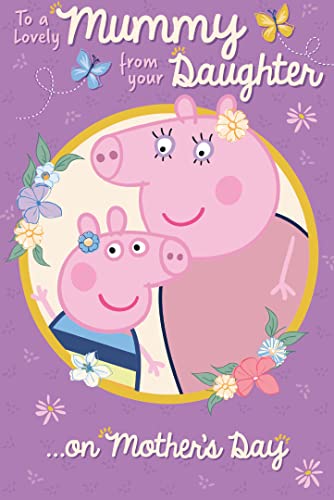 Danilo Promotions Offizielle Peppa Pig Muttertagskarte von Ihrer Tochter von Danilo Promotions Limited