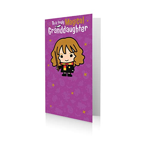Danilo Promotions Ltd Harry Potter Offizielle Geburtstagskarte für Enkelin, Aufschrift To A Truly Magical Granddaughter von Danilo Promotions Ltd