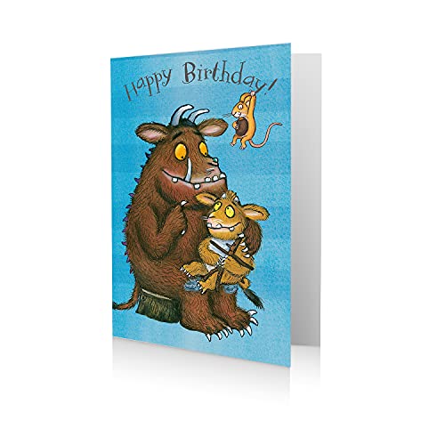 Grüffelo Offizielle Geburtstagskarte, Grüffelo, Baby und Maus von Danilo Promotions