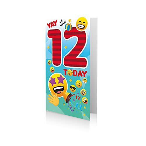 Joy Pixels Offizielle Geburtstagskarte zum 12. Geburtstag von Danilo Promotions