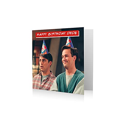 Offizielle Geburtstagskarte für Freunde, Happy Birthday Dude. von Danilo Promotions