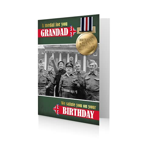 Offizielle Geburtstagskarte für Väter der Armee, für den Vater. von Danilo Promotions