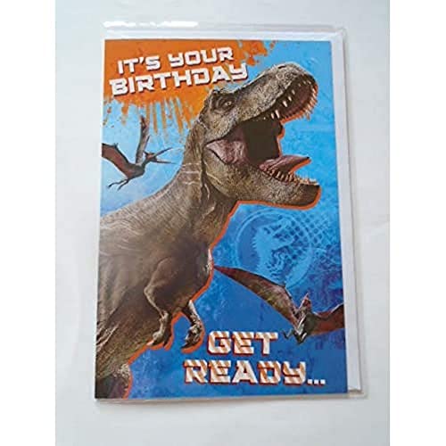 Offizielle Geburtstagskarte von Jurassic World. von Danilo Promotions