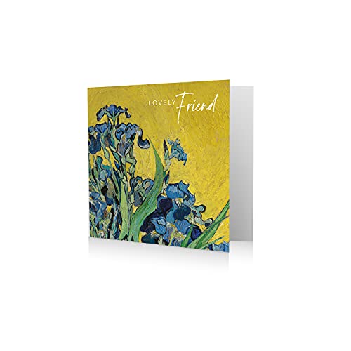 Van Gogh Musuem Offizielle Geburtstagskarte, Irises' Lovely Friend von Danilo Promotions