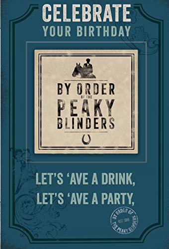 Danilo Peaky Blinders Große Geburtstagskarte mit abnehmbarem Bierdeckel Danilo Peaky Blinders Große Geburtstagskarte mit abnehmbarem Bierdeckel von Danilo