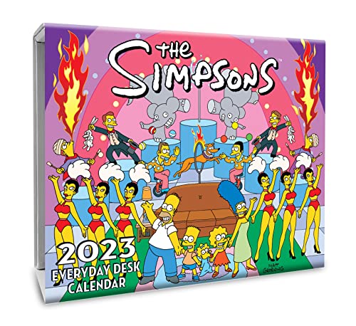 The Simpsons 2023: Original Danilo-Tagesabreißkalender [Kalendar] von Danilo