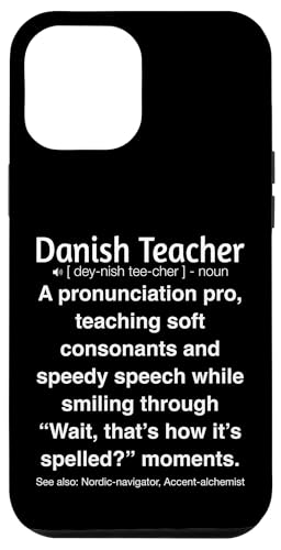 Dänische Lehrerin Hülle für iPhone 12 Pro Max von Danish Teacher Gifts & Tees