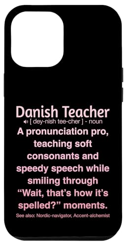 Dänische Lehrerin Hülle für iPhone 12 Pro Max von Danish Teacher Gifts & Tees