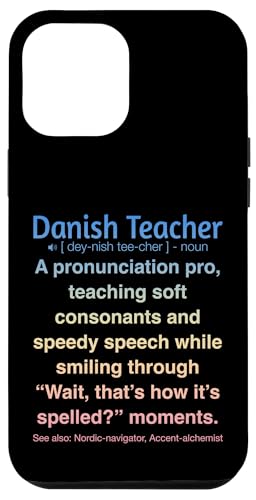 Dänische Lehrerin Hülle für iPhone 12 Pro Max von Danish Teacher Gifts & Tees
