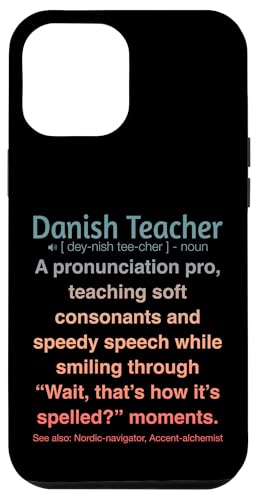 Dänische Lehrerin Hülle für iPhone 12 Pro Max von Danish Teacher Gifts & Tees