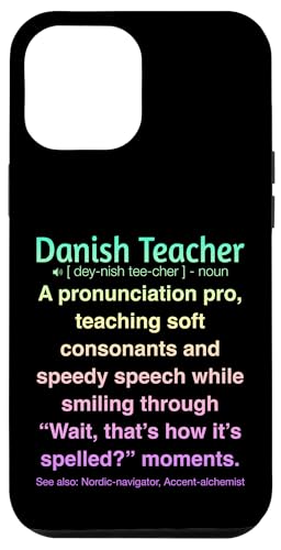 Dänische Lehrerin Hülle für iPhone 12 Pro Max von Danish Teacher Gifts & Tees